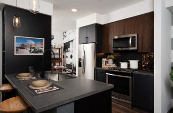 Black appliances